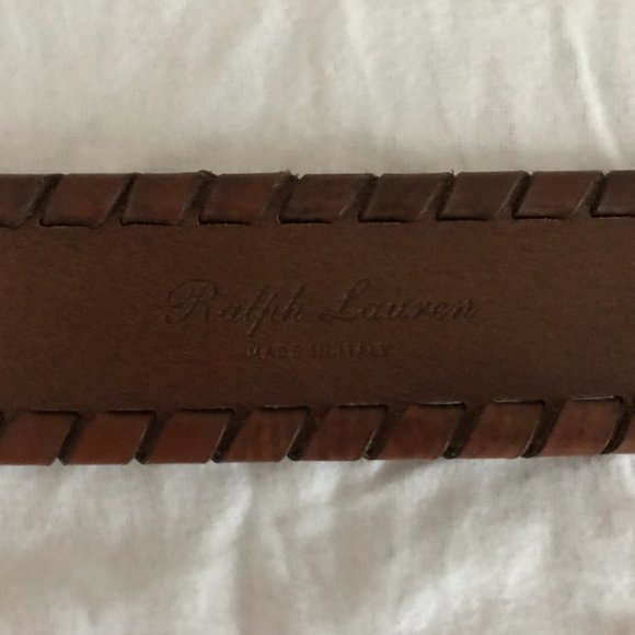 Ralph Lauren Collection Leather Belt - Picture 3 of 3